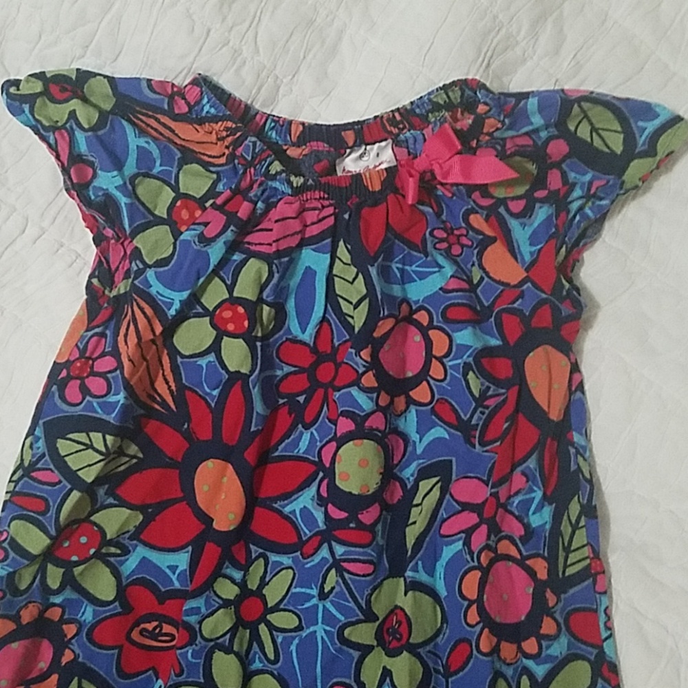Hanna Andersson casual floral print dress